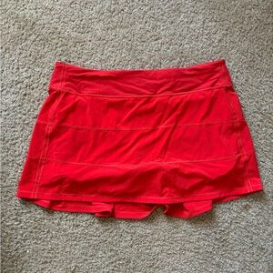 Lululeomn Skirt! Pace Rival Mid-Rise Skirt
Long.